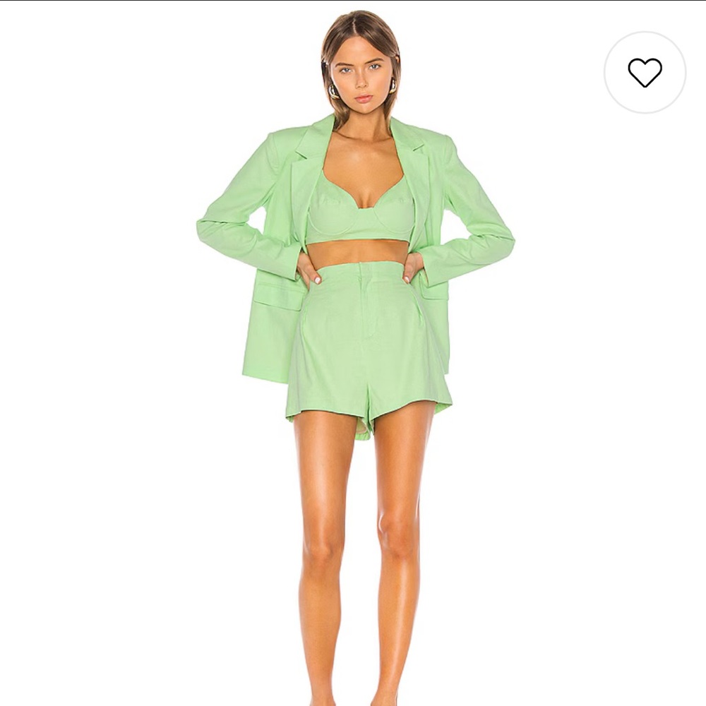 Hayden short mint green